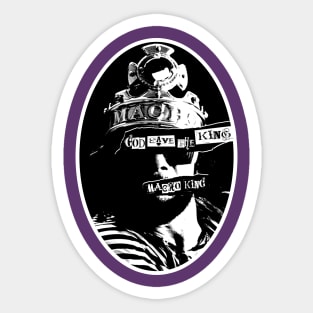 God Save The King Sticker